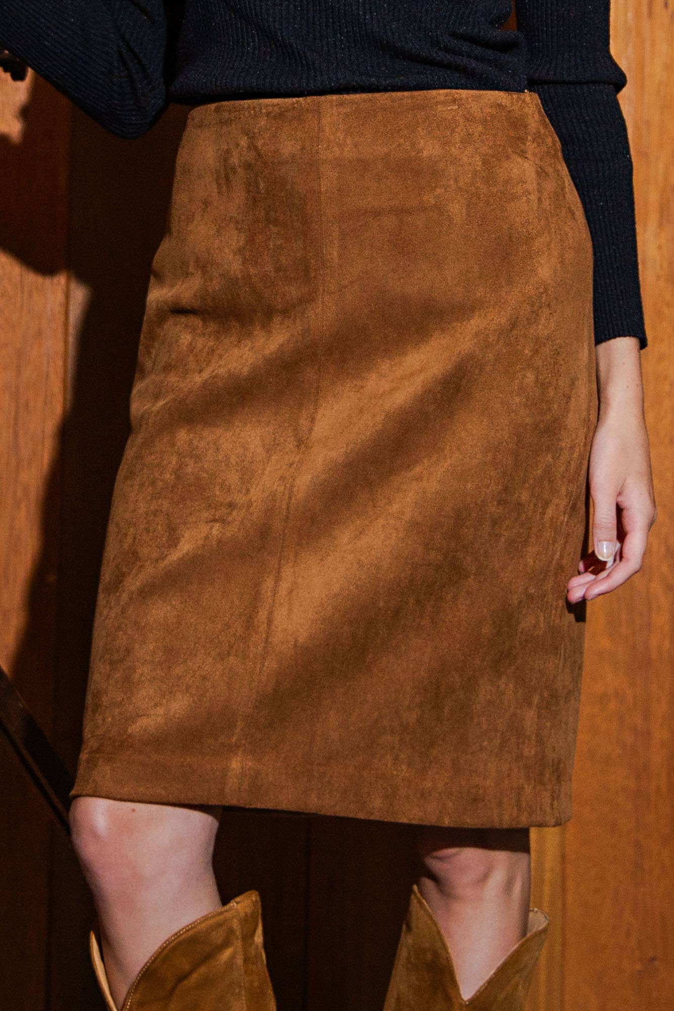 Velma Suede Skirt