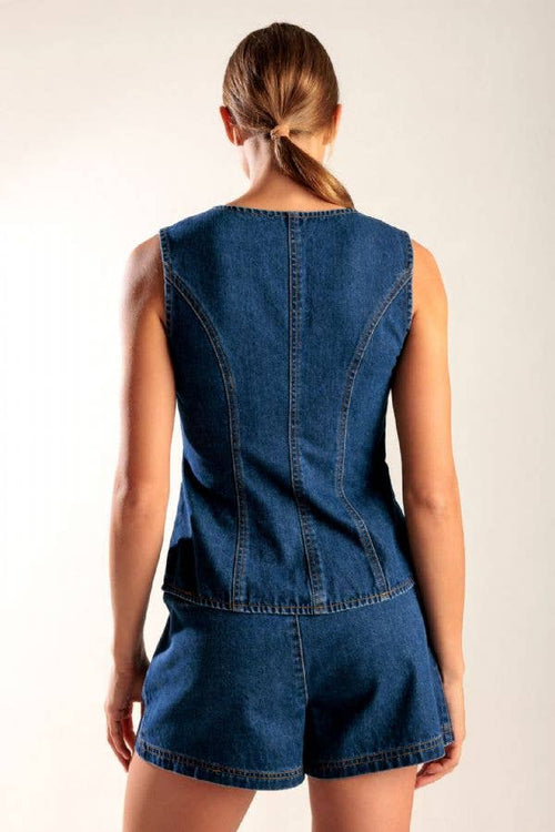 Angelica Denim Vest